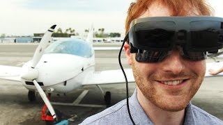 A Blind Man Flies A Plane For The First Time