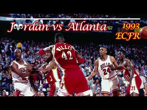 Michael Jordan vs Atlanta 1993ECFR