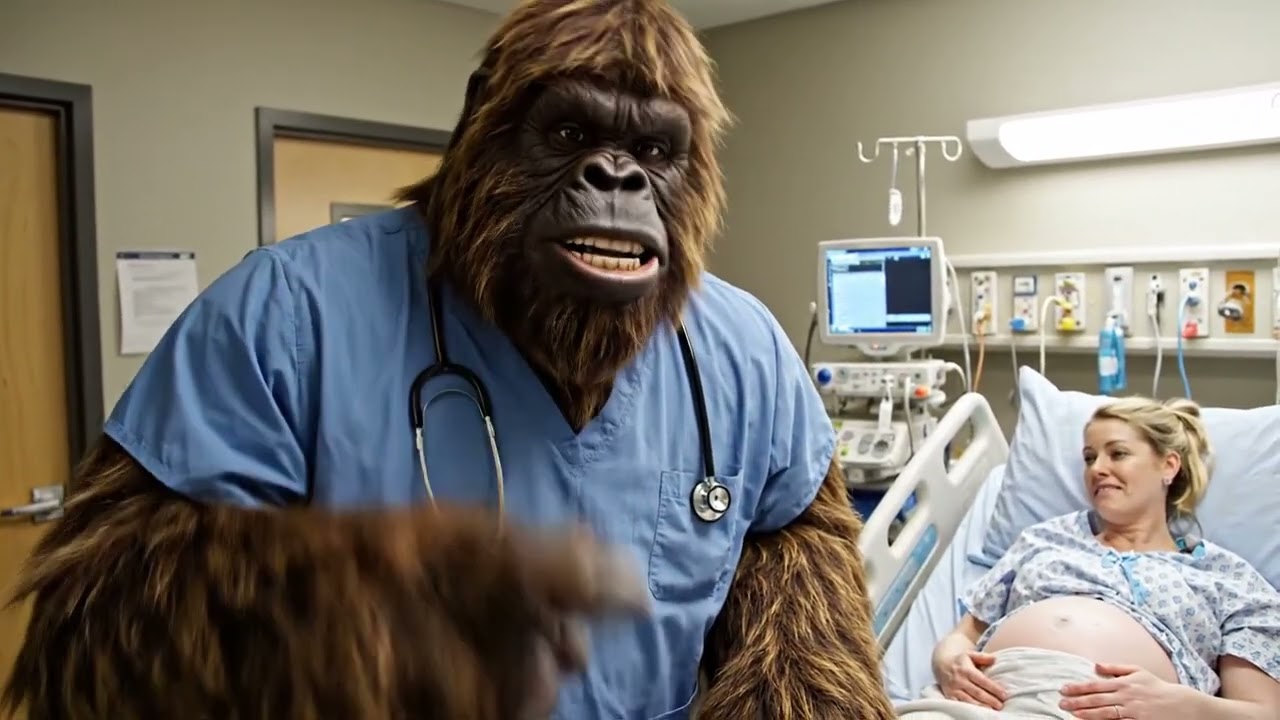 Bigfoot Delivers the Baby