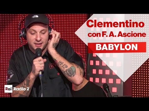 CLEMENTINO live a Radio2 Social Club - BABYLON