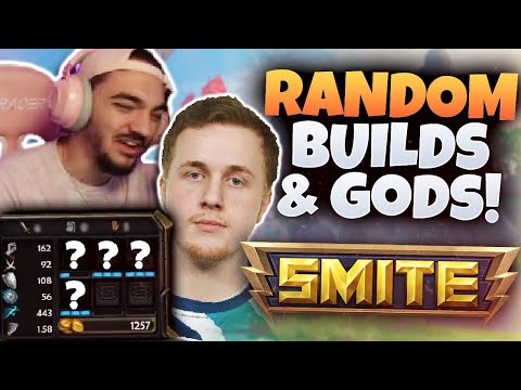 We Randomized Our God/Build and Queued Ranked Joust ft. Inbowned! - Smite
