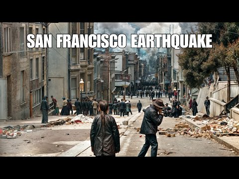 San Francisco Earthquake & Fire (1906) - Amazing Colorized Photos