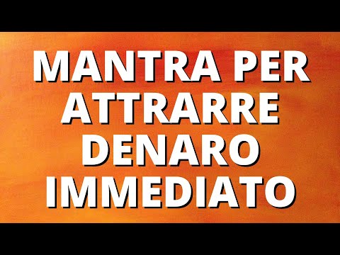 Mantra per attrarre denaro immediatamente 😇❤️
