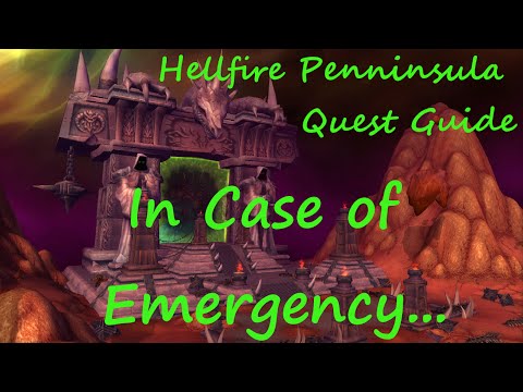 [Quest 10161] - In Case of Emergency...