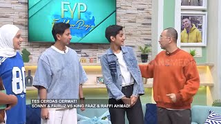 Download lagu Tes Cerdas Cermat Sonny & Fairuz VS King Faaz & Raffi Ahmad | FYP (18/06/26) Part 2 mp3 Download lagu Tes Cerdas Cermat Sonny & Fairuz VS King Faaz & Raffi Ahmad | FYP (18/06/26) Part 2 mp3