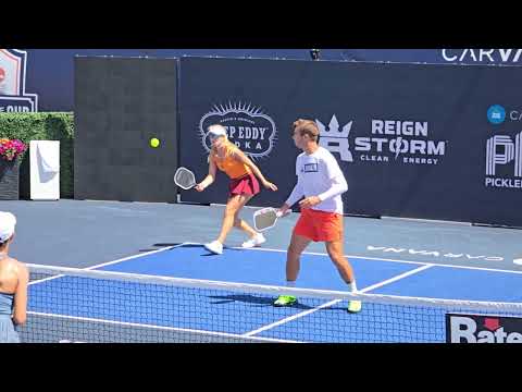 Learn from Pros in slow motion world no 1s  Ben Johns and Anna Leigh waters