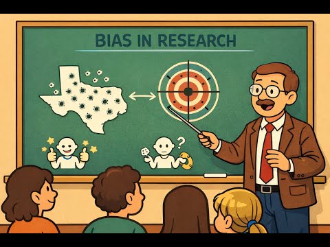 Preview for the video about bias and fallacies in research