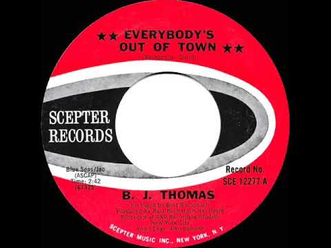 1970 HITS ARCHIVE: Everybody’s Out Of Town - B. J. Thomas (mono 45)