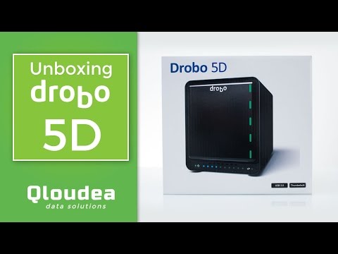 Unboxing Drobo 5D - Dispositivo de almacenamiento externo con sistema RAID Inteligente