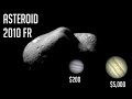 Asteroid 2010 FR crossing Earth Orbit twice the size of Pyramid Giza, Jupiter Capture with Celestron