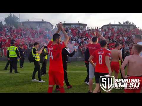 Prva liga FBiH 2018/19, Bosna Visoko - Velež Mostar 0-2, atmosfera uoči, tokom i nakon meča