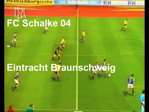 90/91 FC Schalke 04 - Eintracht Braunschweig