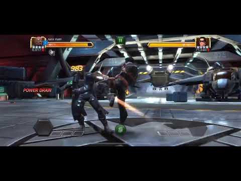 Insane damage by Nick Fury