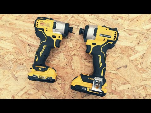 DeWALT 12v vs 20v