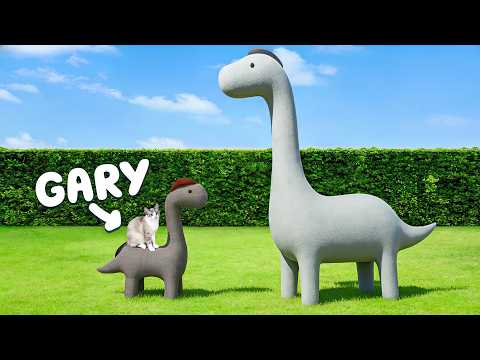 I Got Gary a Dinosaur Cat Tree