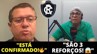 🦁 EXCLUSIVO! DIRETORIA DO REMO CONFIRMA; 3 REFORÇOS CHEGANDO SEMANA QUE VEM NO BAENÃO! Leão Azulino