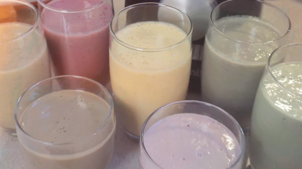 7 Meal Prep Breakfast Smoothie Recipes