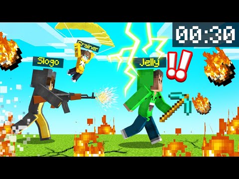 Jelly - Minecraft SPEEDRUNNER But CHAOS Happens EVERY 30 SECONDS...