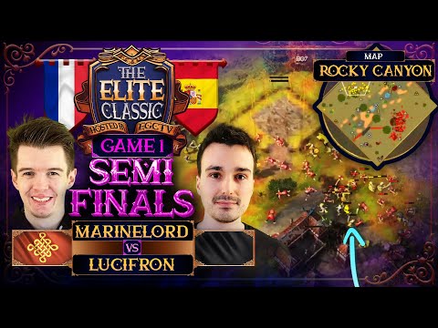 The Elite Classic: MarineLorD vs LucifroN G1, Semifinals Bo7 | Age Of Empires 4