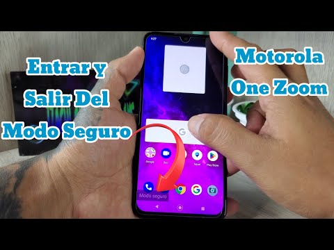 Entrar y Salir Del Modo Seguro Motorola One Zoom/Android 10