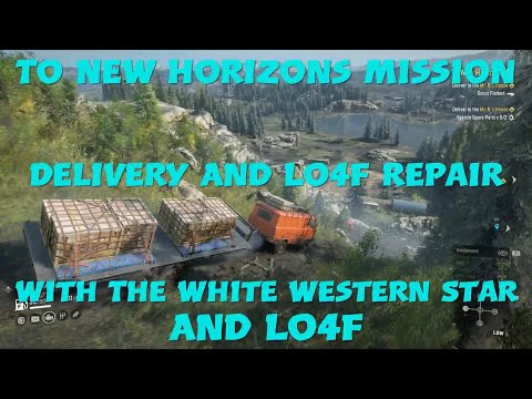 SnowRunner To New Horizons Mission Delivery And Lo4f Repair With The WWS And Lo4f