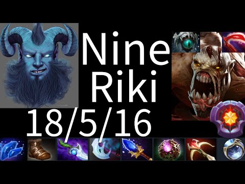 Nine Riki vs Tidehunter, Pangolier, Alchemist, Hoodwink, Enchantress - Tundra vs GG g1 DPC 2023 WEU