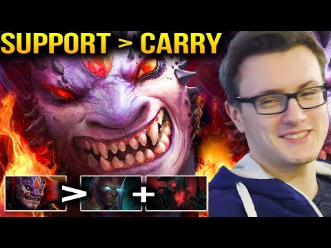 Miracle- Lion Roaming Shut Down All Carries Dota 2 7.07c