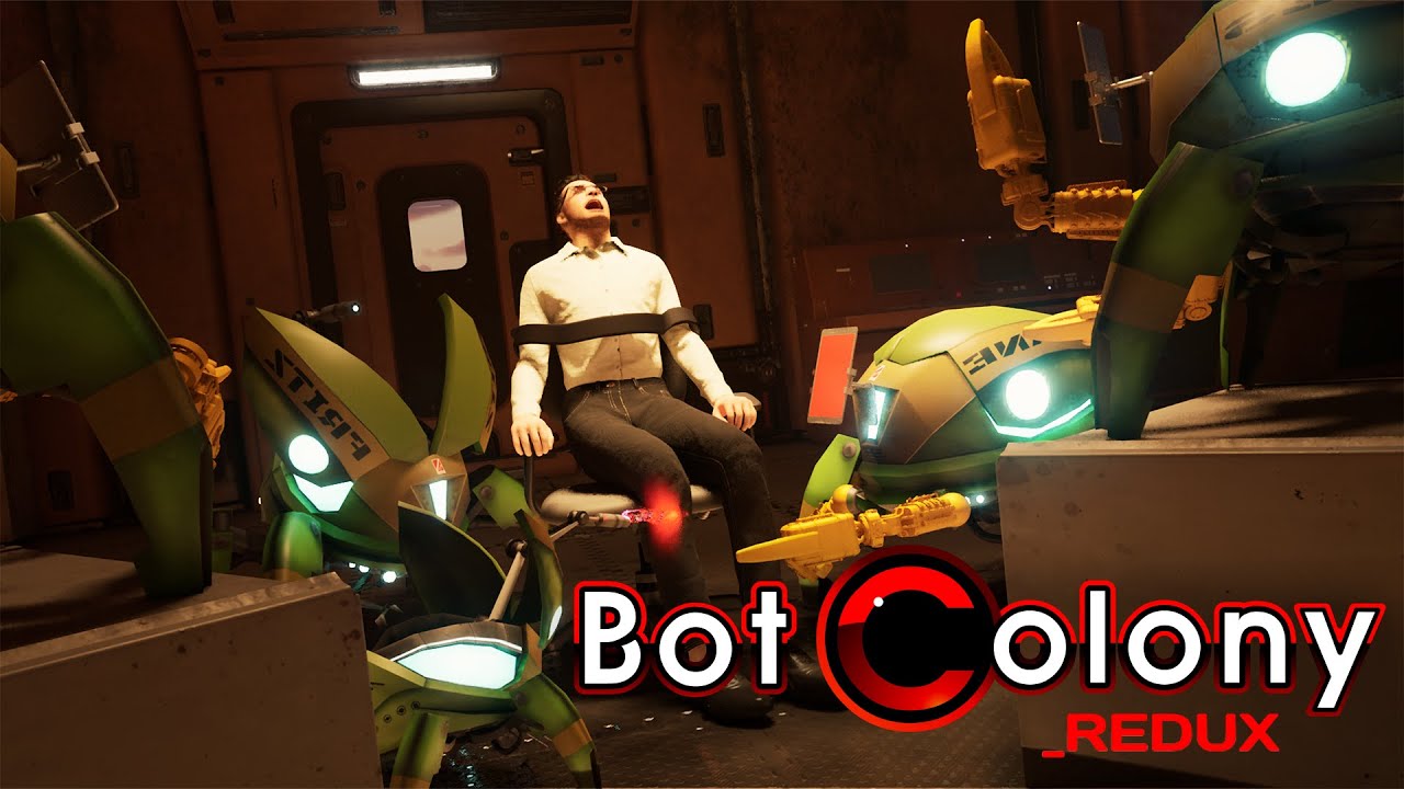 Bot Colony _redux gameplay first look teaser