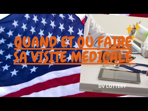 Voici QUAND ET COMMENT prendre rendez-vous pour votre visite medical DVLOTTERY2023(je vous explique)