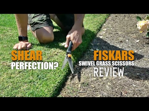 Fiskars Swivel Grass Garden Scissors Review