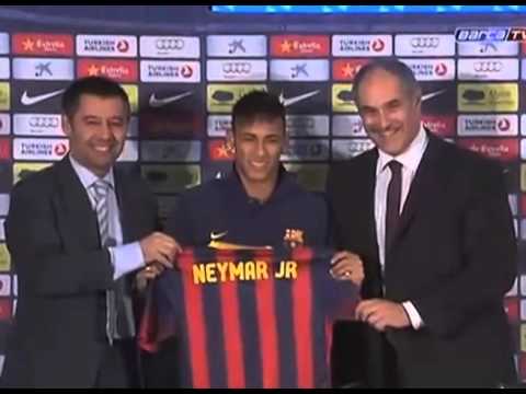 Neymar é interrogado em Madrid
