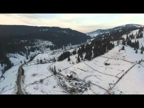 Filmare Aeriana Full HD Dragoiasa Iarna