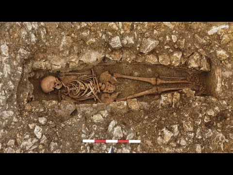 Skelettfund in Nuglar-St. Pantaleon im November 2021