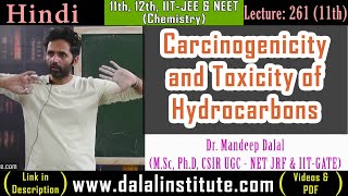 Carcinogenicity and Toxicity of Hydrocarbons | Class 11th | Lecture 261