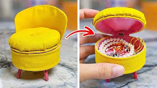🔎 SECRET MINI CRAFTS 🤫 Fun DIY Hidden Storage & More!