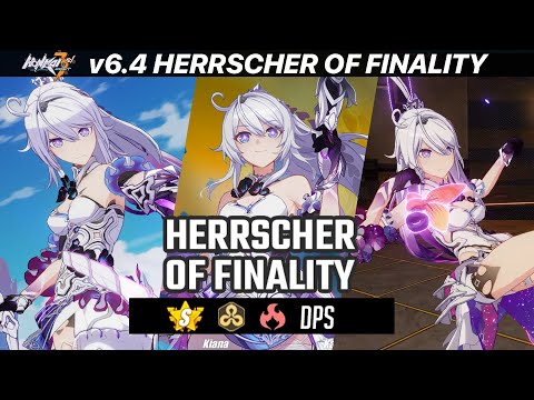 Honkai 6.4 - HERRSCHER OF FINALITY Gameplay - The Most Broken Kiana