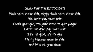 Travis Scott Ft. PARTYNEXTDOOR &amp; Young Thug - Nothing But Net Lyrics