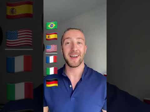 Polyglot Challenge - Minha voz quando falo alemão #Shorts