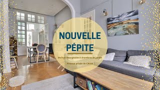 ✨ Nouvelle pépite : Maison Bourgeoise 160m2 avec 3 chambres et jardin ✨