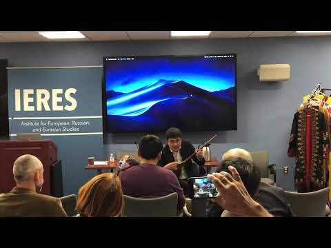 Dutarbagshy Batyr Ode - Näzlim Toyuny (Turkmen Dutar) CESS 2019 Washington DC