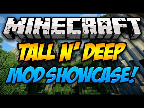Minecraft Tall N' Deep Mod Showcase [1.4.7] (Amazing Biome Generator)