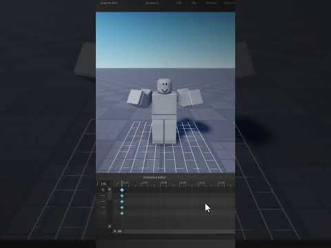 Advanced Animation in Roblox Studio (TUTORIAL)  #roblox #robloxstudio