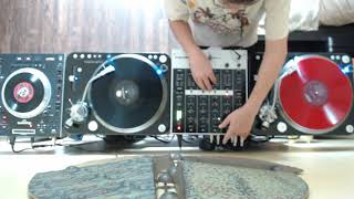 Live Industrial Vinyl DJ Mix