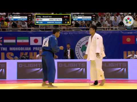 Giyosjon Boboyev vs Kuk Hyon Hong Grand-Prix Ulaanbaatar 2015