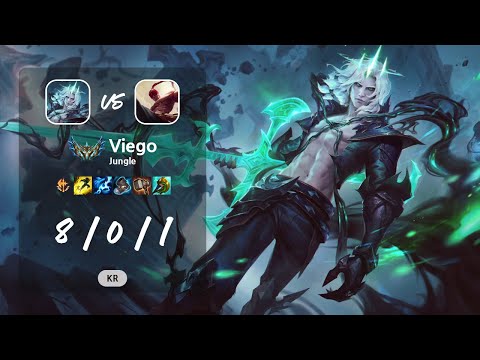 Viego Jungle vs Lee Sin - KR Challenger Patch 13.13