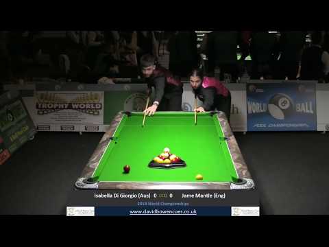 2018 WEPF JUNIORS LAST 32 I DI GIORGIO V J MANTLE