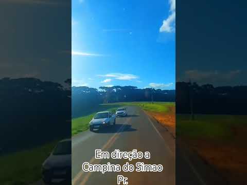 dirigindo até campina do Simão PR