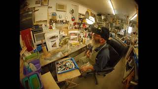 Painting a smallmouth bass part 12