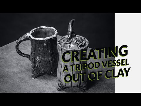 Tripod Lidded Vessel and Mug