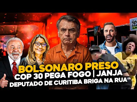 BOLSONARO ARRESTED | COP 30 CATCHES FIRE | JANJA | DEPUTY GETS PUNCHED - STAND-UP COMEDY BY DIOGO...